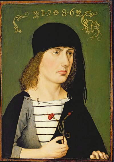 A Young Man, 1486 by Michael Wolgemut or Wolgemuth